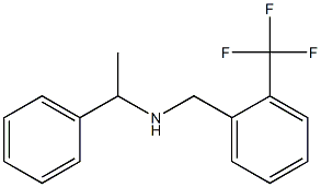 (1-phenylethyl)({[2-(trifluoromethyl)phenyl]methyl})amine