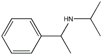 (1-phenylethyl)(propan-2-yl)amine 结构式