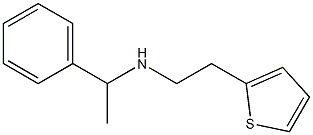 (1-phenylethyl)[2-(thiophen-2-yl)ethyl]amine Structure