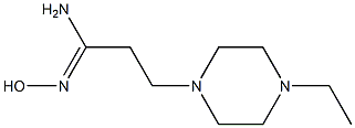 (1Z)-3-(4-ethylpiperazin-1-yl)-N'-hydroxypropanimidamide Structure