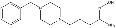 (1Z)-4-(4-benzylpiperazin-1-yl)-N'-hydroxybutanimidamide Structure