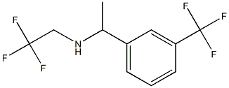 (2,2,2-trifluoroethyl)({1-[3-(trifluoromethyl)phenyl]ethyl})amine|