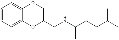 (2,3-dihydro-1,4-benzodioxin-2-ylmethyl)(5-methylhexan-2-yl)amine