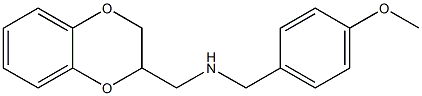  (2,3-dihydro-1,4-benzodioxin-2-ylmethyl)[(4-methoxyphenyl)methyl]amine