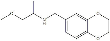 (2,3-dihydro-1,4-benzodioxin-6-ylmethyl)(1-methoxypropan-2-yl)amine