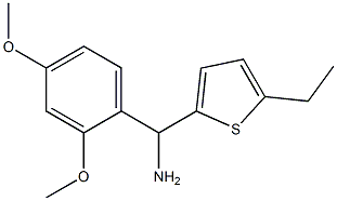 (2,4-dimethoxyphenyl)(5-ethylthiophen-2-yl)methanamine