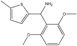  (2,6-dimethoxyphenyl)(5-methylthiophen-2-yl)methanamine