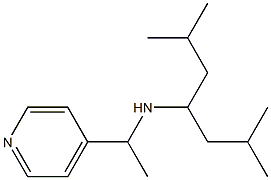 (2,6-dimethylheptan-4-yl)[1-(pyridin-4-yl)ethyl]amine