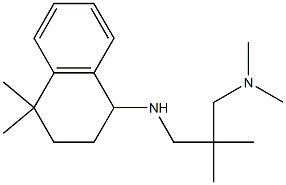 (2-{[(4,4-dimethyl-1,2,3,4-tetrahydronaphthalen-1-yl)amino]methyl}-2-methylpropyl)dimethylamine