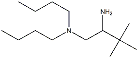 (2-amino-3,3-dimethylbutyl)dibutylamine Struktur