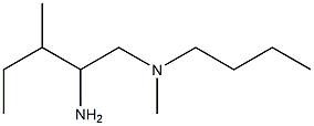 (2-amino-3-methylpentyl)(butyl)methylamine