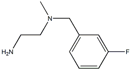 (2-aminoethyl)[(3-fluorophenyl)methyl]methylamine Structure
