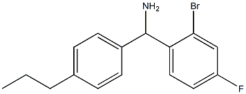  (2-bromo-4-fluorophenyl)(4-propylphenyl)methanamine