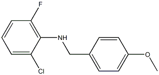 (2-chloro-6-fluorophenyl)(4-methoxyphenyl)methylamine|