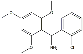 (2-chlorophenyl)(2,4,6-trimethoxyphenyl)methanamine