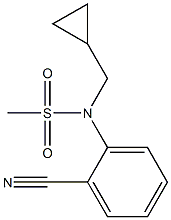 (2-cyanophenyl)-N-(cyclopropylmethyl)methanesulfonamide