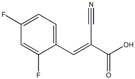 (2E)-2-cyano-3-(2,4-difluorophenyl)acrylic acid|