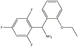 (2-ethoxyphenyl)(2,4,6-trifluorophenyl)methanamine|