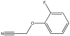 (2-fluorophenoxy)acetonitrile Structure