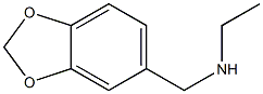 (2H-1,3-benzodioxol-5-ylmethyl)(ethyl)amine Structure