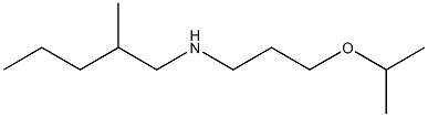 (2-methylpentyl)[3-(propan-2-yloxy)propyl]amine Structure