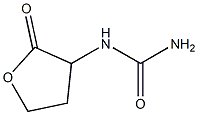 (2-oxooxolan-3-yl)urea 化学構造式