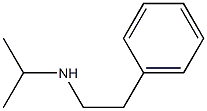 (2-phenylethyl)(propan-2-yl)amine 结构式