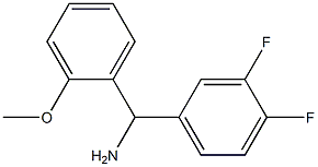  (3,4-difluorophenyl)(2-methoxyphenyl)methanamine