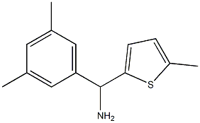 (3,5-dimethylphenyl)(5-methylthiophen-2-yl)methanamine
