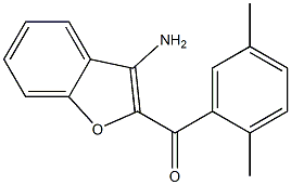 (3-amino-1-benzofuran-2-yl)(2,5-dimethylphenyl)methanone