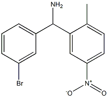 (3-bromophenyl)(2-methyl-5-nitrophenyl)methanamine