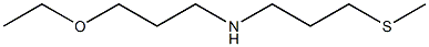 (3-ethoxypropyl)[3-(methylsulfanyl)propyl]amine Structure