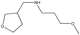 (3-methoxypropyl)(oxolan-3-ylmethyl)amine Structure