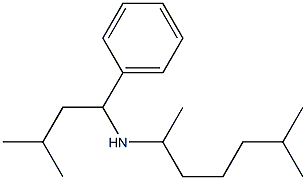  (3-methyl-1-phenylbutyl)(6-methylheptan-2-yl)amine