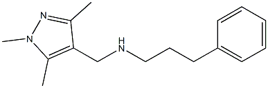  (3-phenylpropyl)[(1,3,5-trimethyl-1H-pyrazol-4-yl)methyl]amine