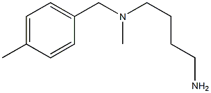 (4-aminobutyl)(methyl)[(4-methylphenyl)methyl]amine Structure