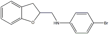 (4-bromophenyl)(2,3-dihydro-1-benzofuran-2-yl)methylamine Structure