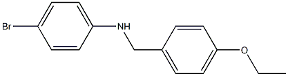 (4-bromophenyl)(4-ethoxyphenyl)methylamine 结构式