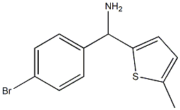  (4-bromophenyl)(5-methylthiophen-2-yl)methanamine