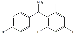  (4-chlorophenyl)(2,4,6-trifluorophenyl)methanamine