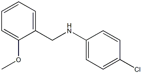 (4-chlorophenyl)(2-methoxyphenyl)methylamine,,结构式