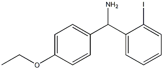 (4-ethoxyphenyl)(2-iodophenyl)methanamine Structure