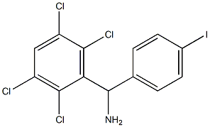 (4-iodophenyl)(2,3,5,6-tetrachlorophenyl)methanamine,,结构式