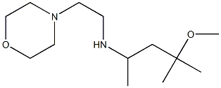 (4-methoxy-4-methylpentan-2-yl)[2-(morpholin-4-yl)ethyl]amine Structure