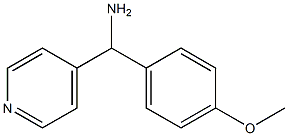  (4-methoxyphenyl)(pyridin-4-yl)methanamine