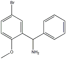 (5-bromo-2-methoxyphenyl)(phenyl)methanamine