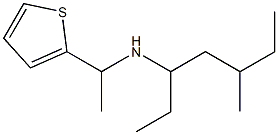 (5-methylheptan-3-yl)[1-(thiophen-2-yl)ethyl]amine Struktur