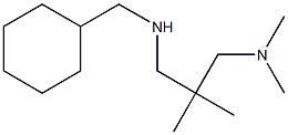 (cyclohexylmethyl)({2-[(dimethylamino)methyl]-2-methylpropyl})amine 结构式