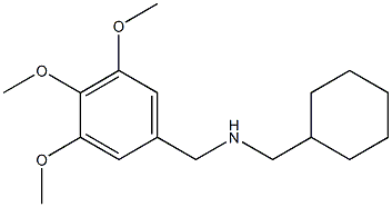 (cyclohexylmethyl)[(3,4,5-trimethoxyphenyl)methyl]amine