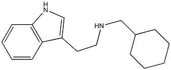 (cyclohexylmethyl)[2-(1H-indol-3-yl)ethyl]amine,,结构式
